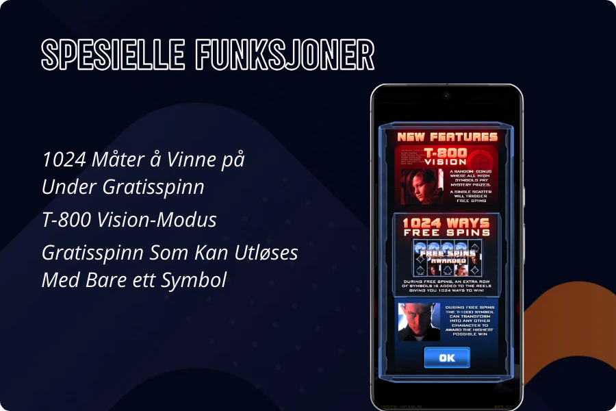 Spesielle Funksjoner Terminator 2