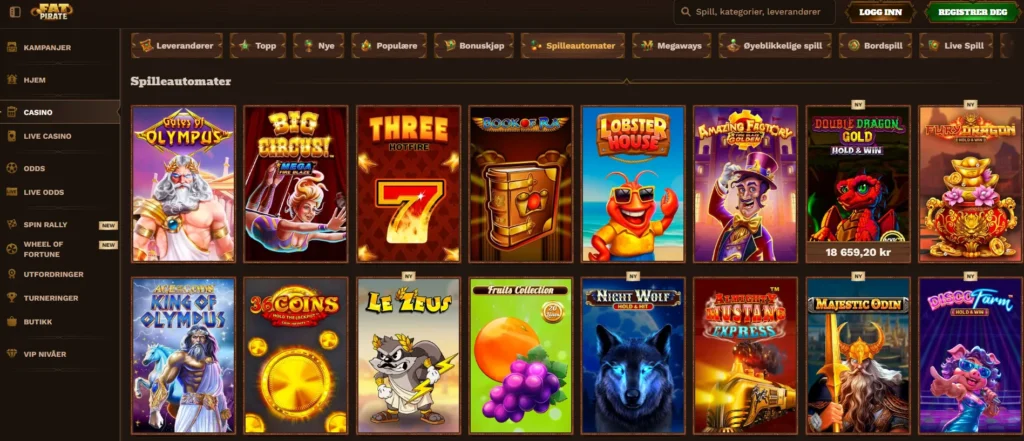 spilleautomater norge